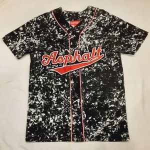 💯🔥Asphalt Baseball Jersey🔥💯
